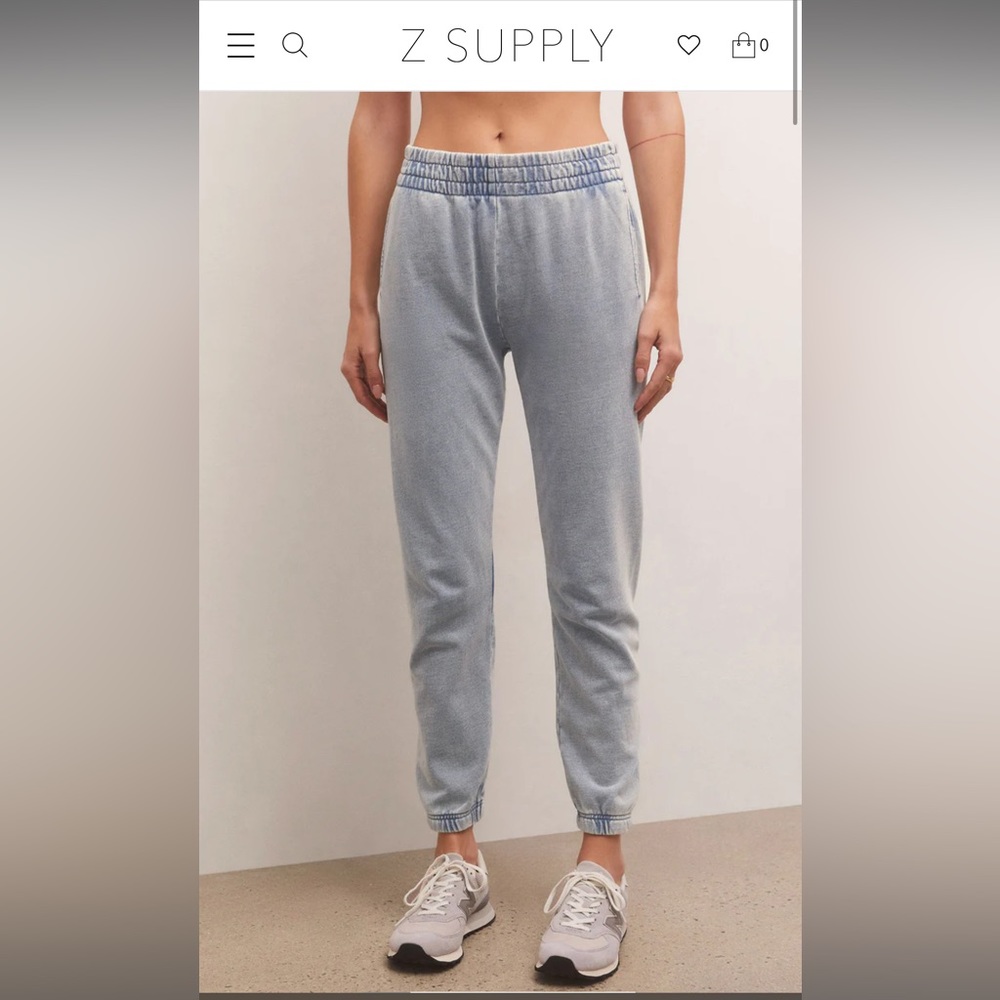 Z Supply Slim Fit denim joggers